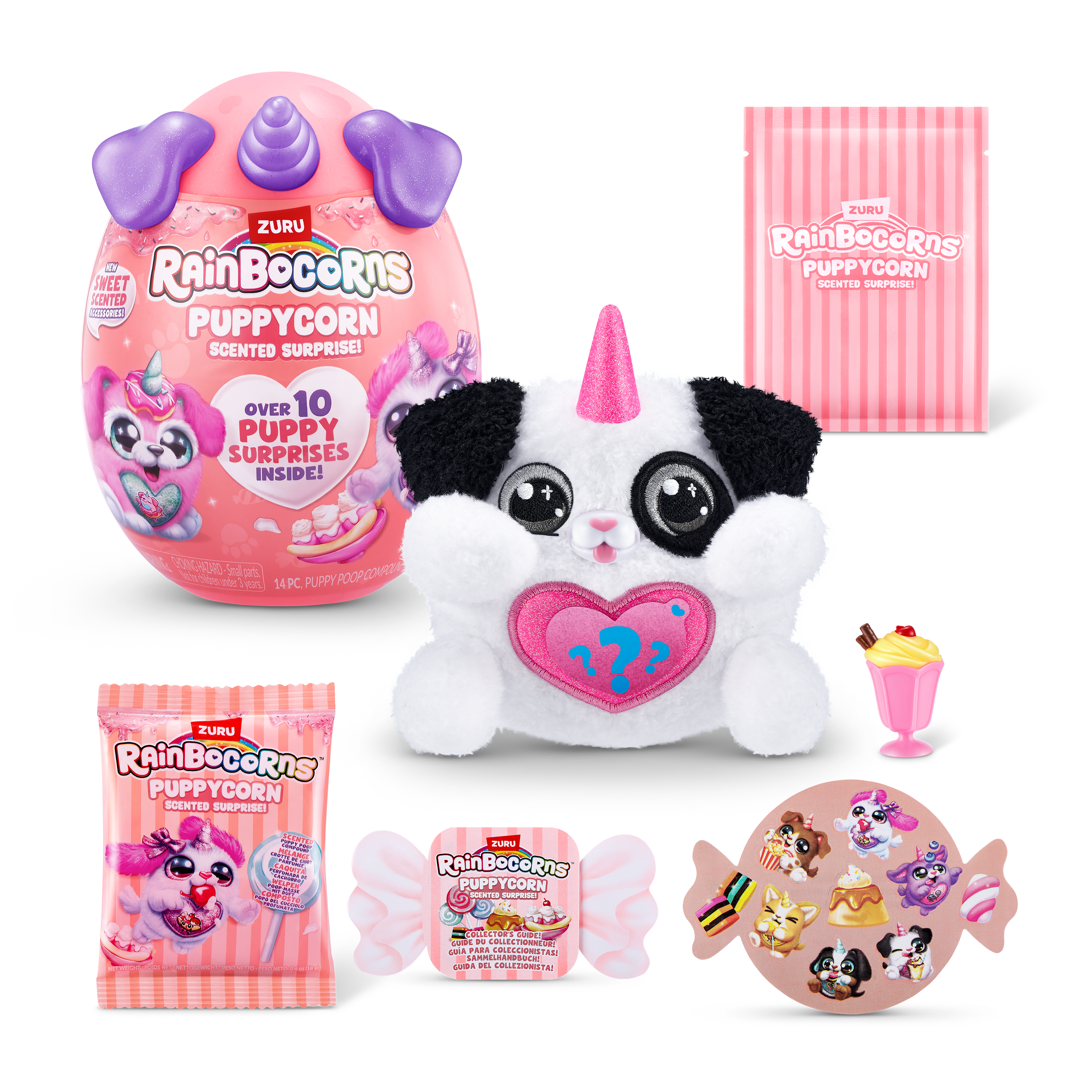 Мягкая игрушка Zuru Rainbocorns собачка Puppycorn в ассортименте - фото 17
