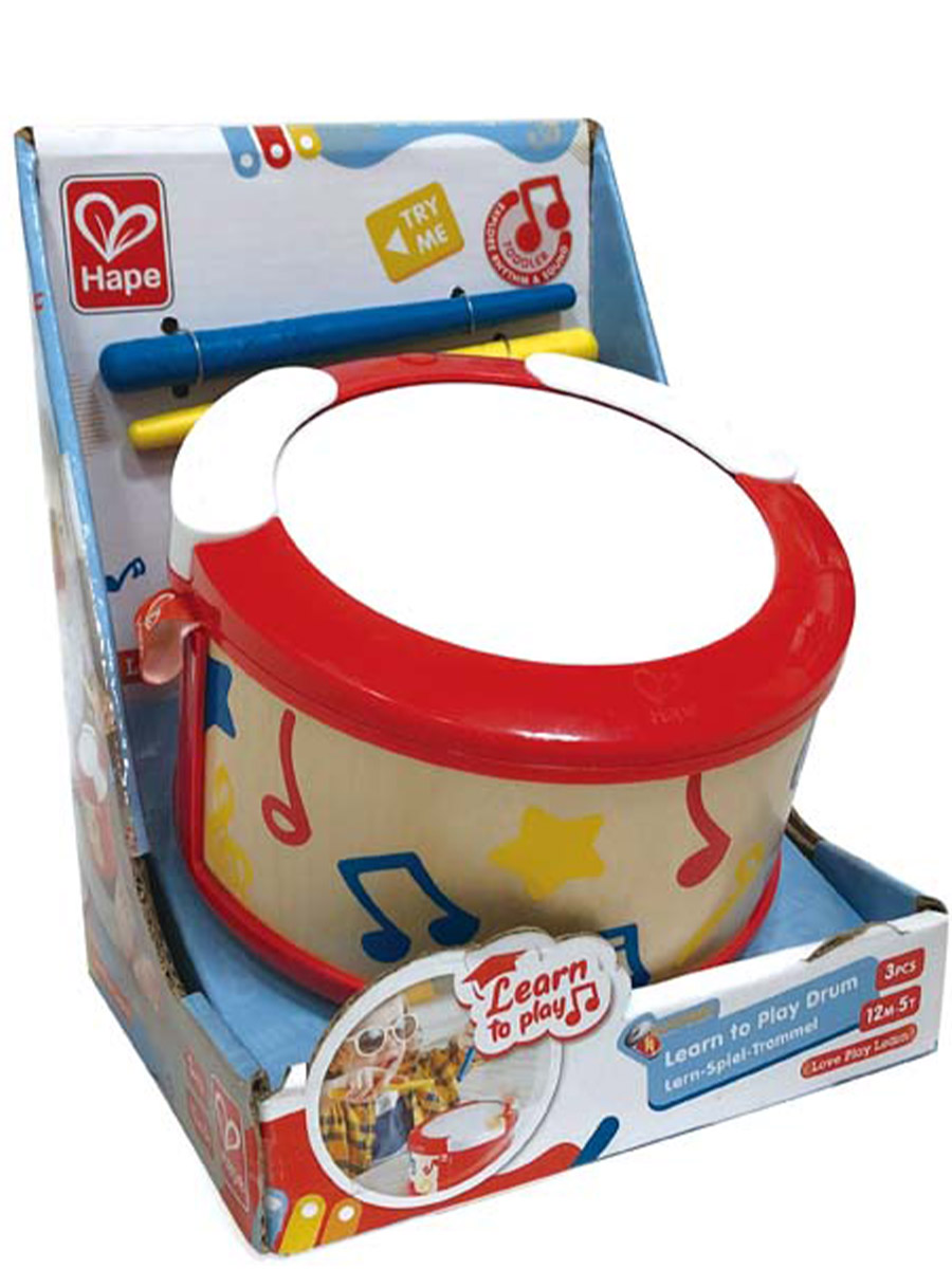Игрушка музыкальная Hape барабаны - фото 12