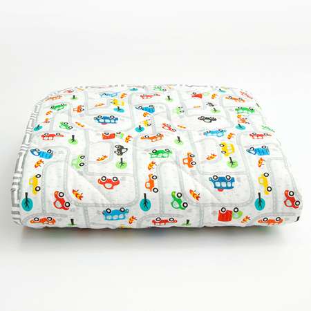 Коврик Amarobaby Soft Mat Дорога стеганный Серый