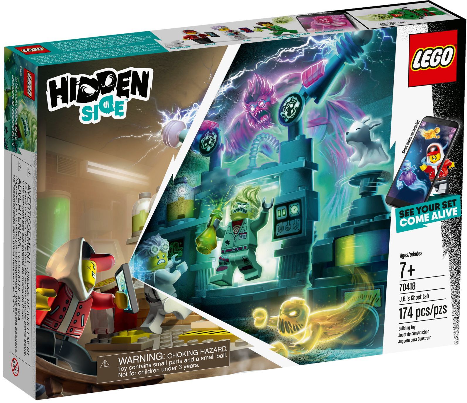 Конструктор LEGO Hidden Side 70418 173 дет. - фото 1