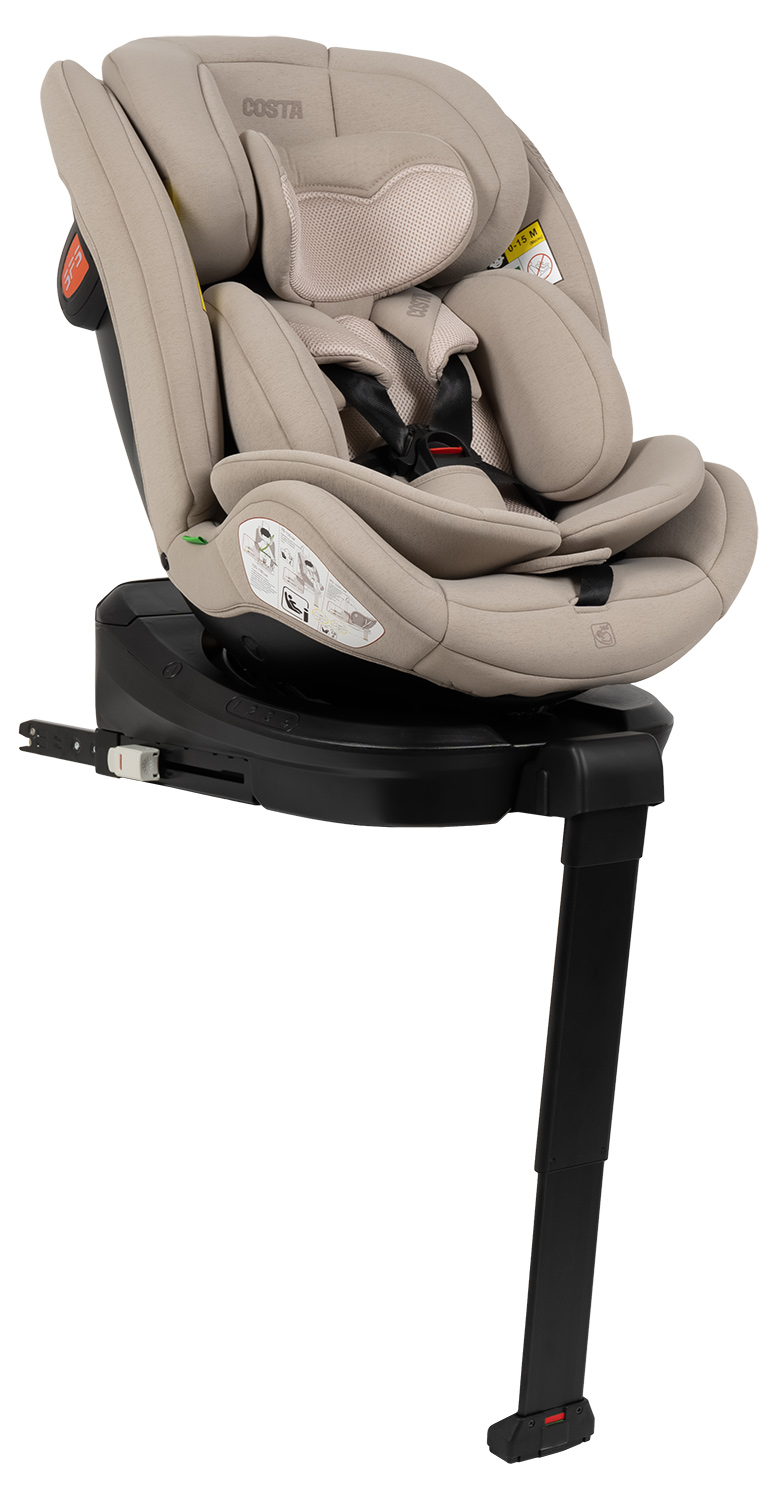 Автокресло Costa YB108А Isofix 0+/1/2/3 (0-36 кг) бежевый - фото 1