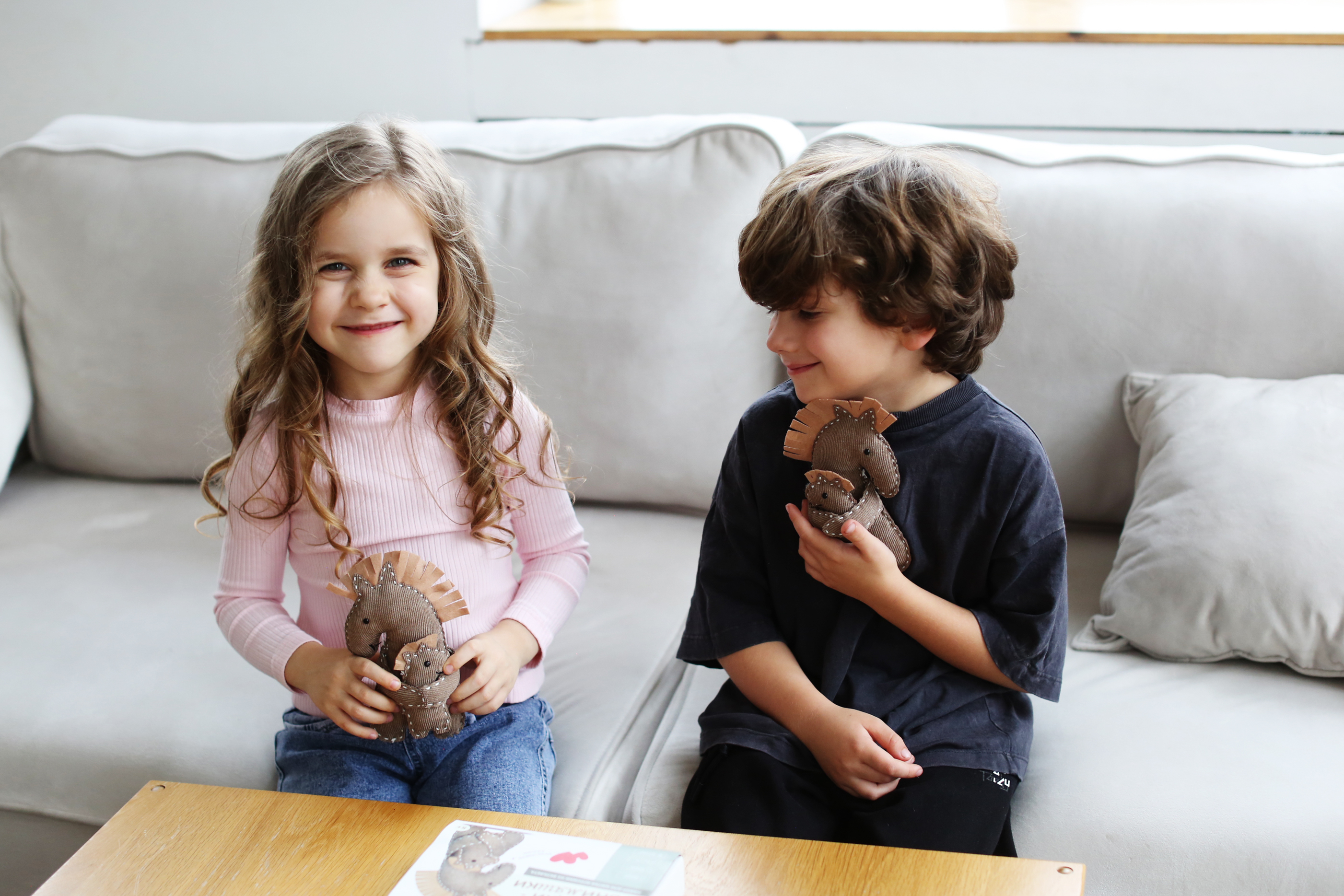 Набор для творчества HappyLine шитье Лошадки - обниМЯШки - фото 33