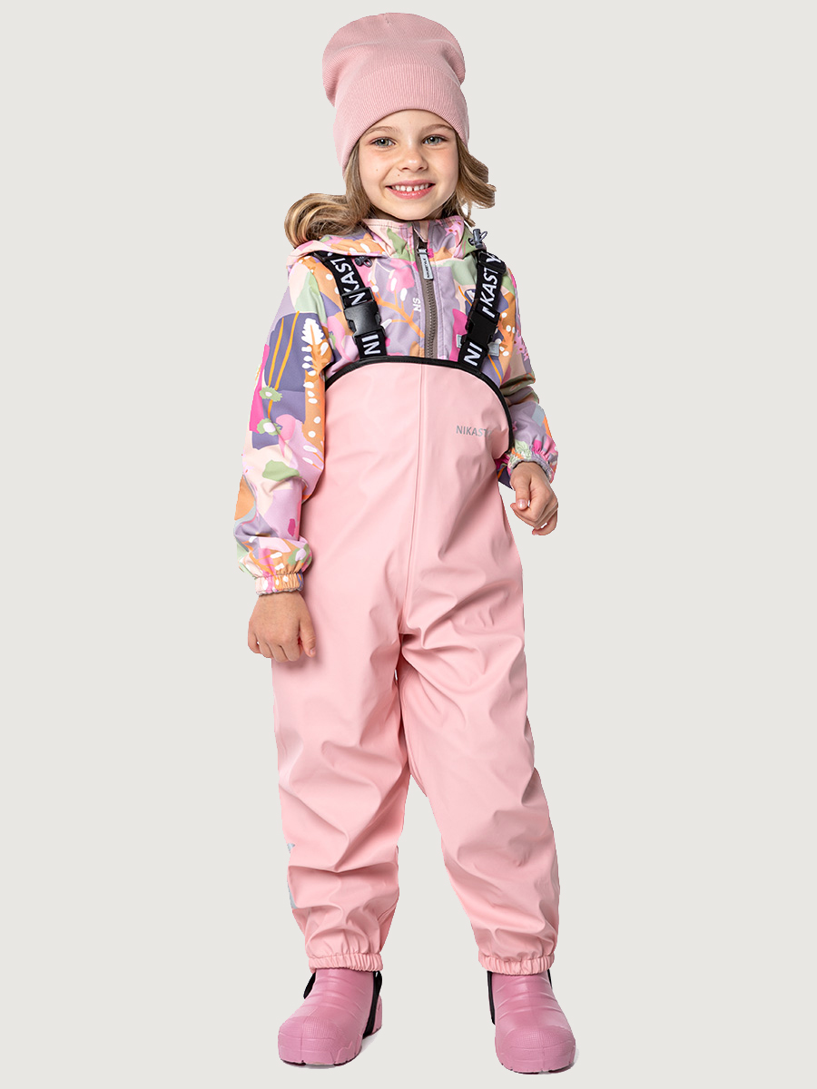 Полукомбинезон NIKASTYLE 3л2722 пудровый - фото 1