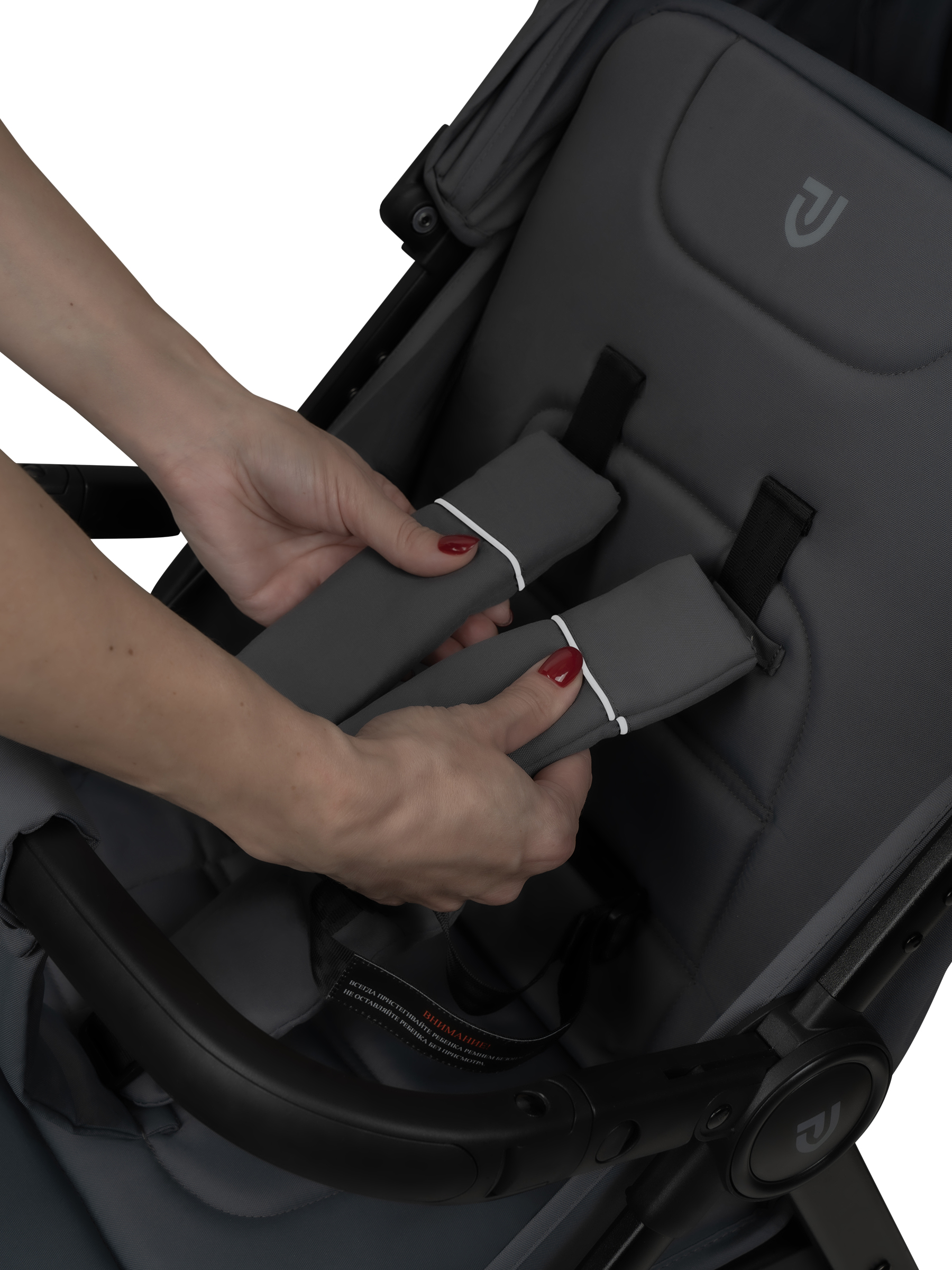 Коляска прогулочная JOVOLA Skill темно-серый - фото 30