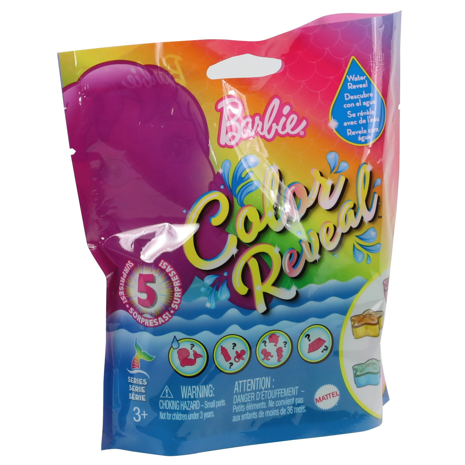 Кукла модельная Barbie Color Reveal HCC97 - фото 2