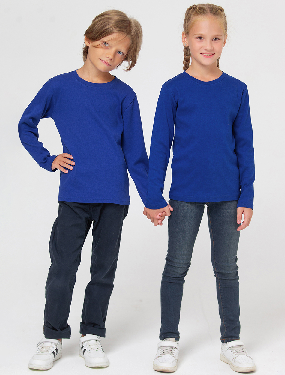 Лонгслив HappyFox HF5502синий - фото 2