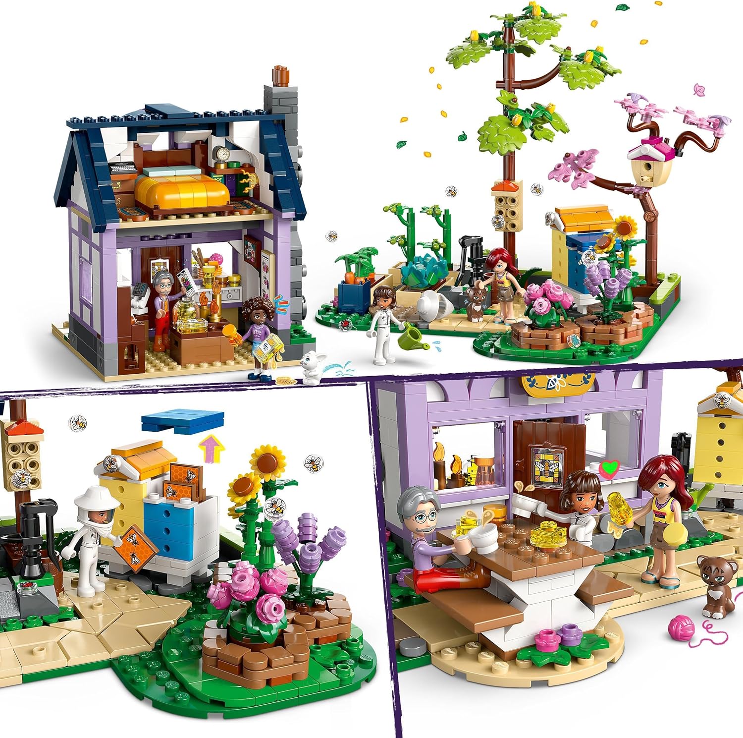 Конструктор LEGO Friends Дом и цветник пчеловода 1161 дет. - фото 3