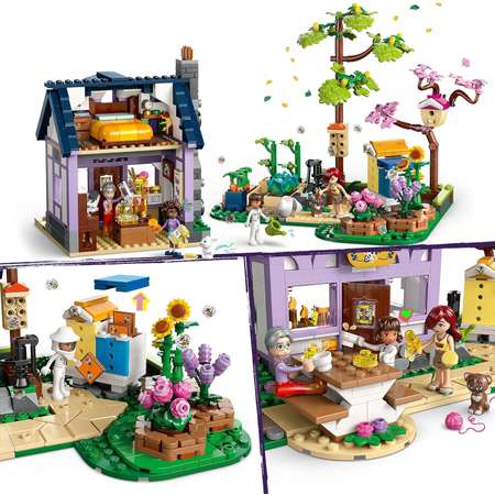 Конструктор LEGO Friends Дом и цветник пчеловода блочный