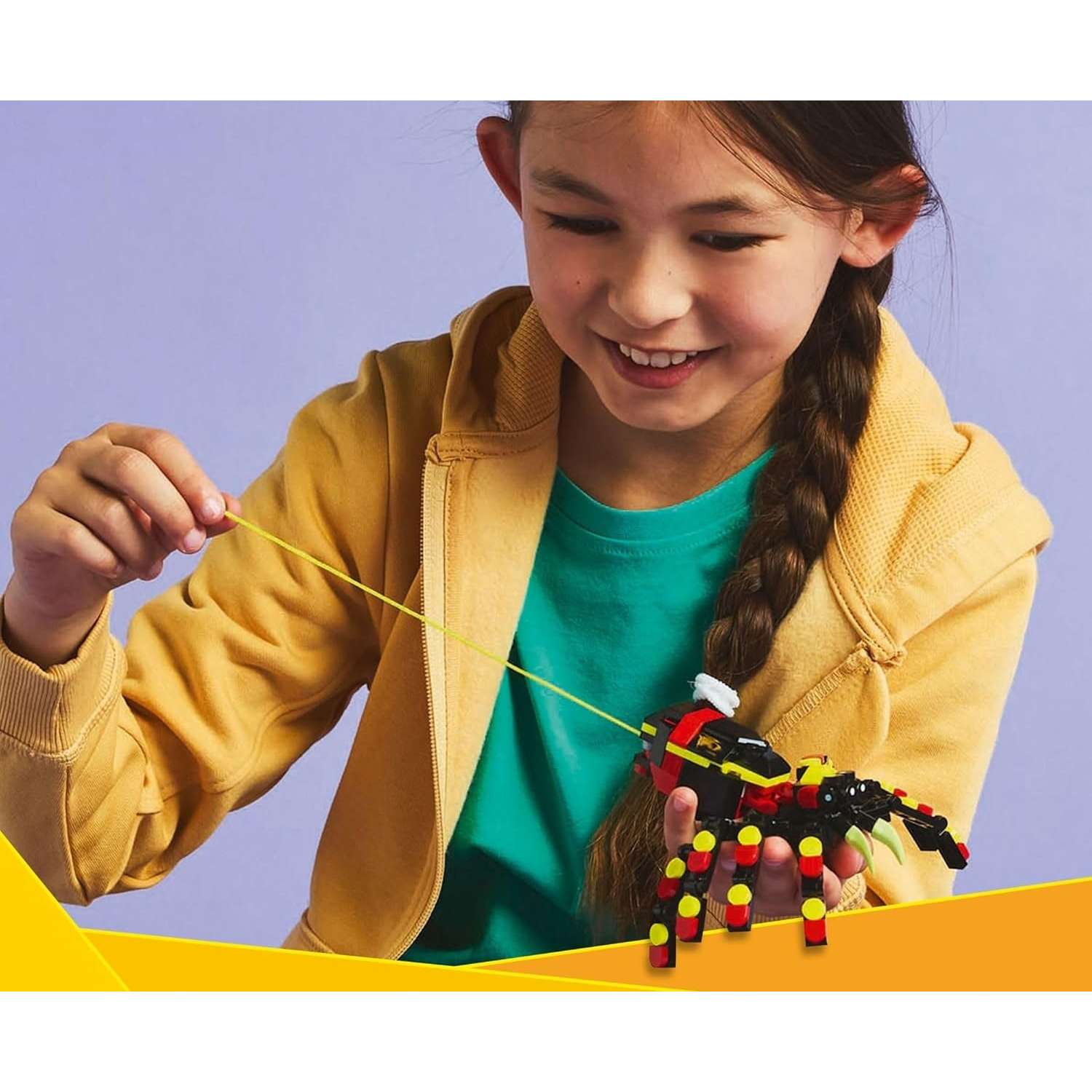 Конструктор LEGO Creator Удивительный паук блочный - фото 4