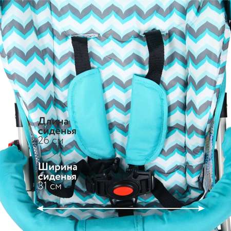 Коляска прогулочная Babyton Light Blue