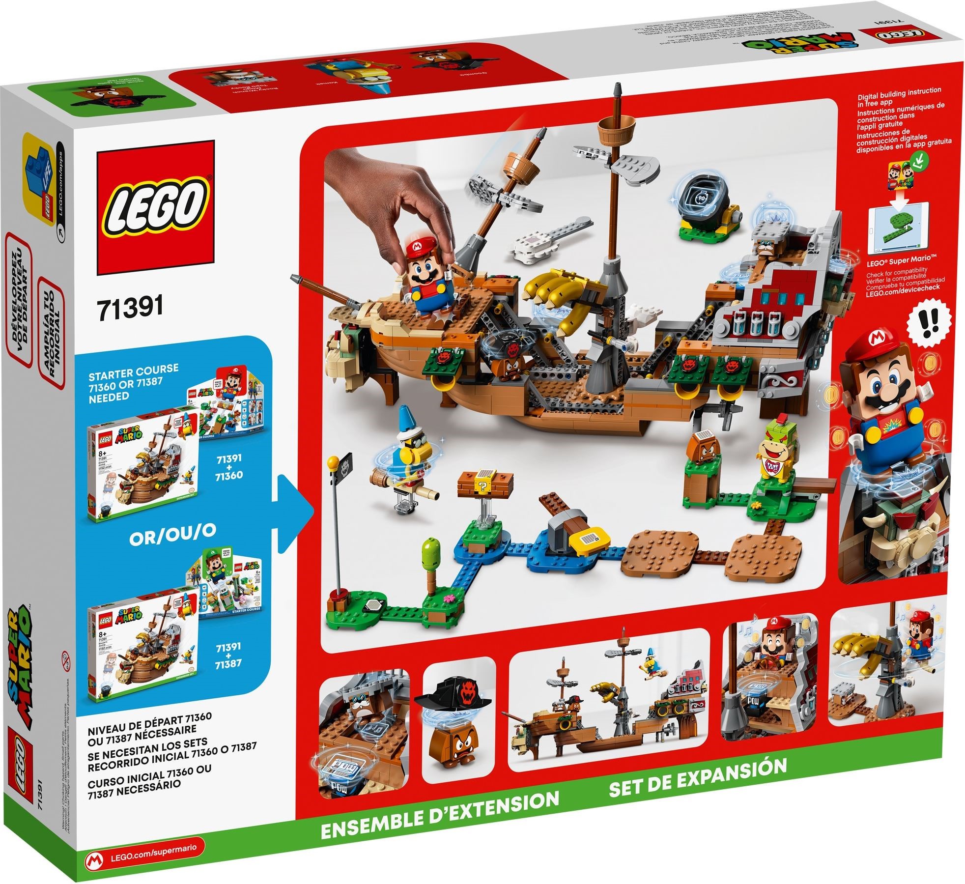 Конструктор LEGO Super Mario 71391 1152 дет. - фото 2