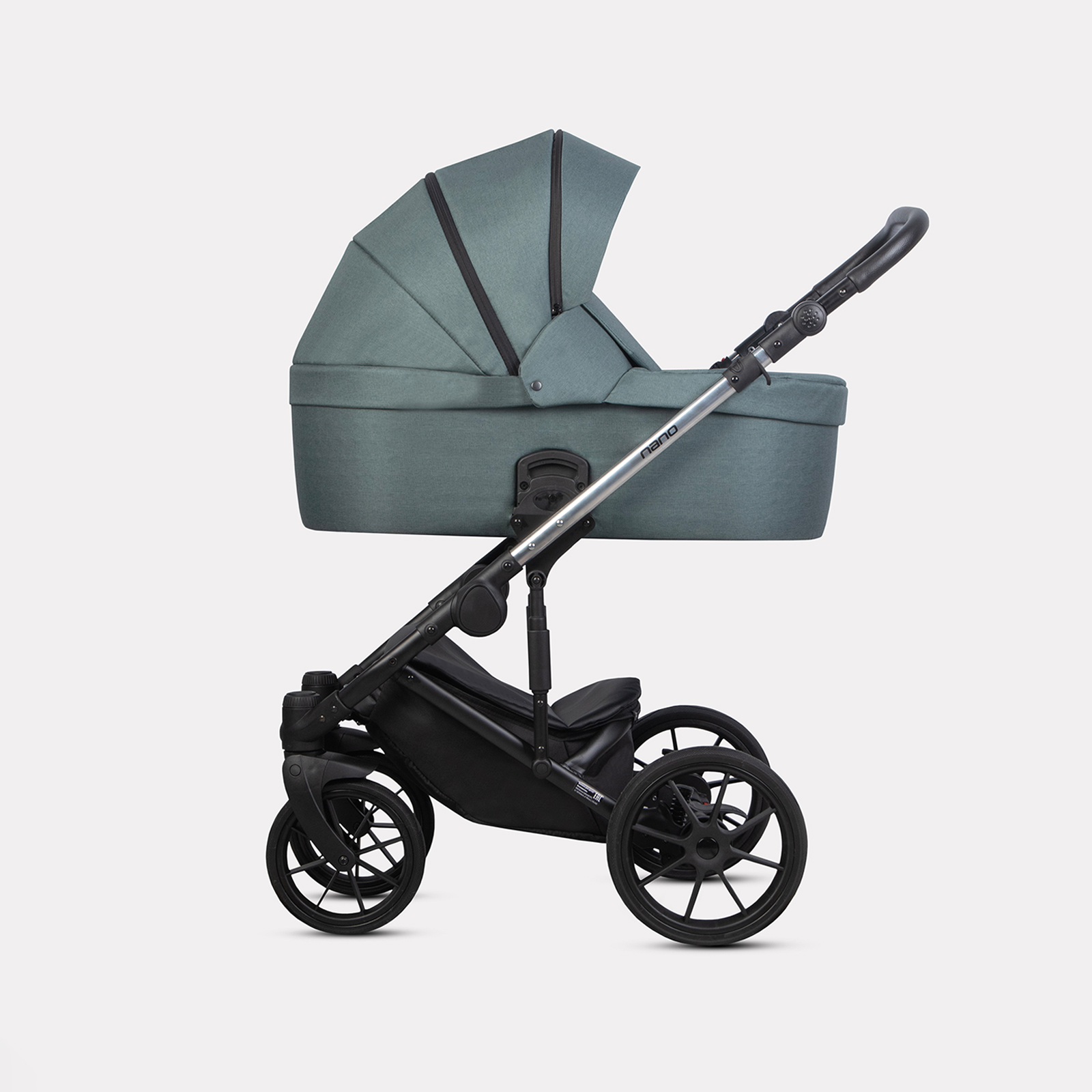 Коляска 2в1 Riko Nano Thermo зеленый - фото 2