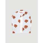 Конверт пеленальный (кокон) Mjolk голубой