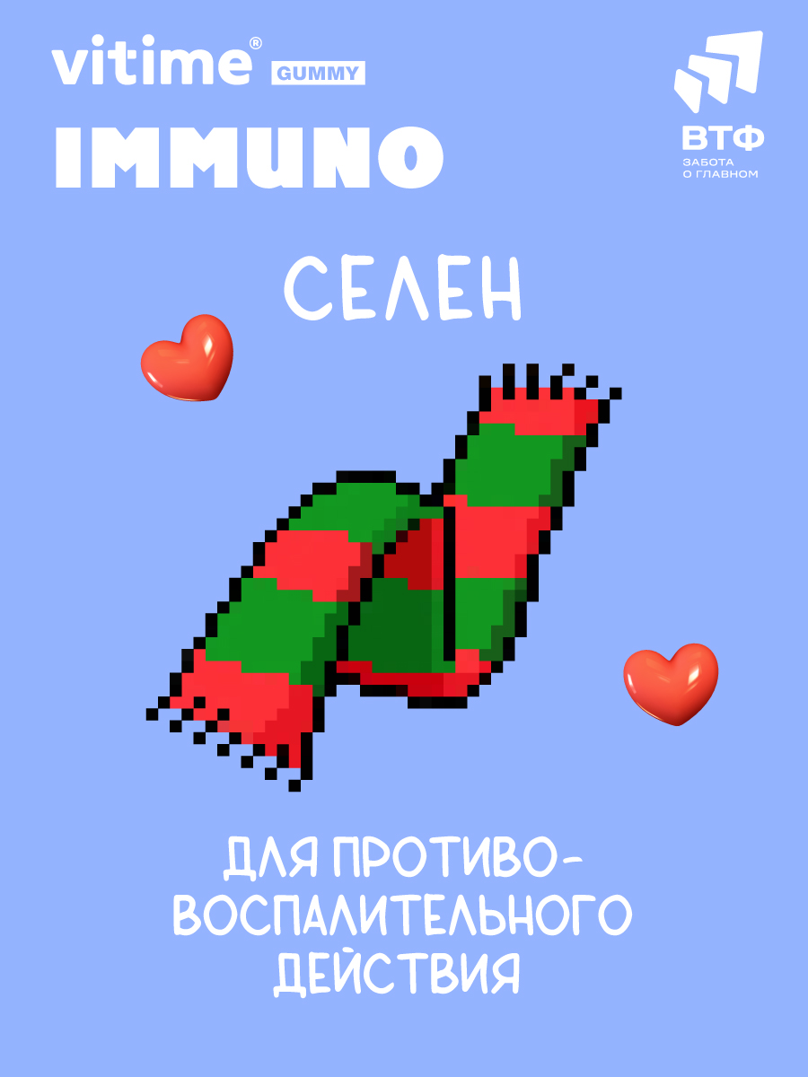 Витамины для детей Vitime Gummy Мармеладные мишки - фото 9