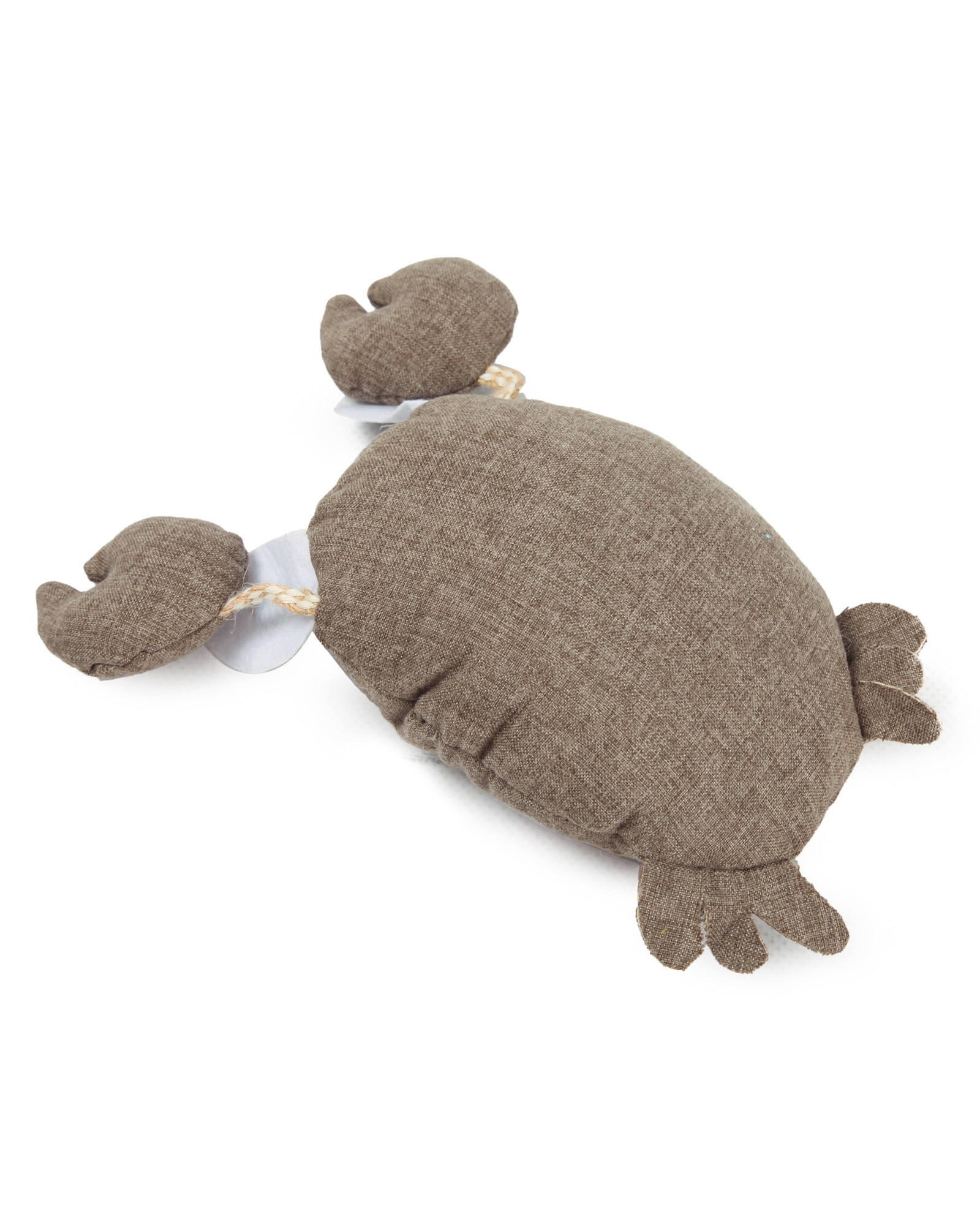 Игрушка для собак Barbaks Краб Леонтий мягкий с пищалкой 21*17см - фото 3