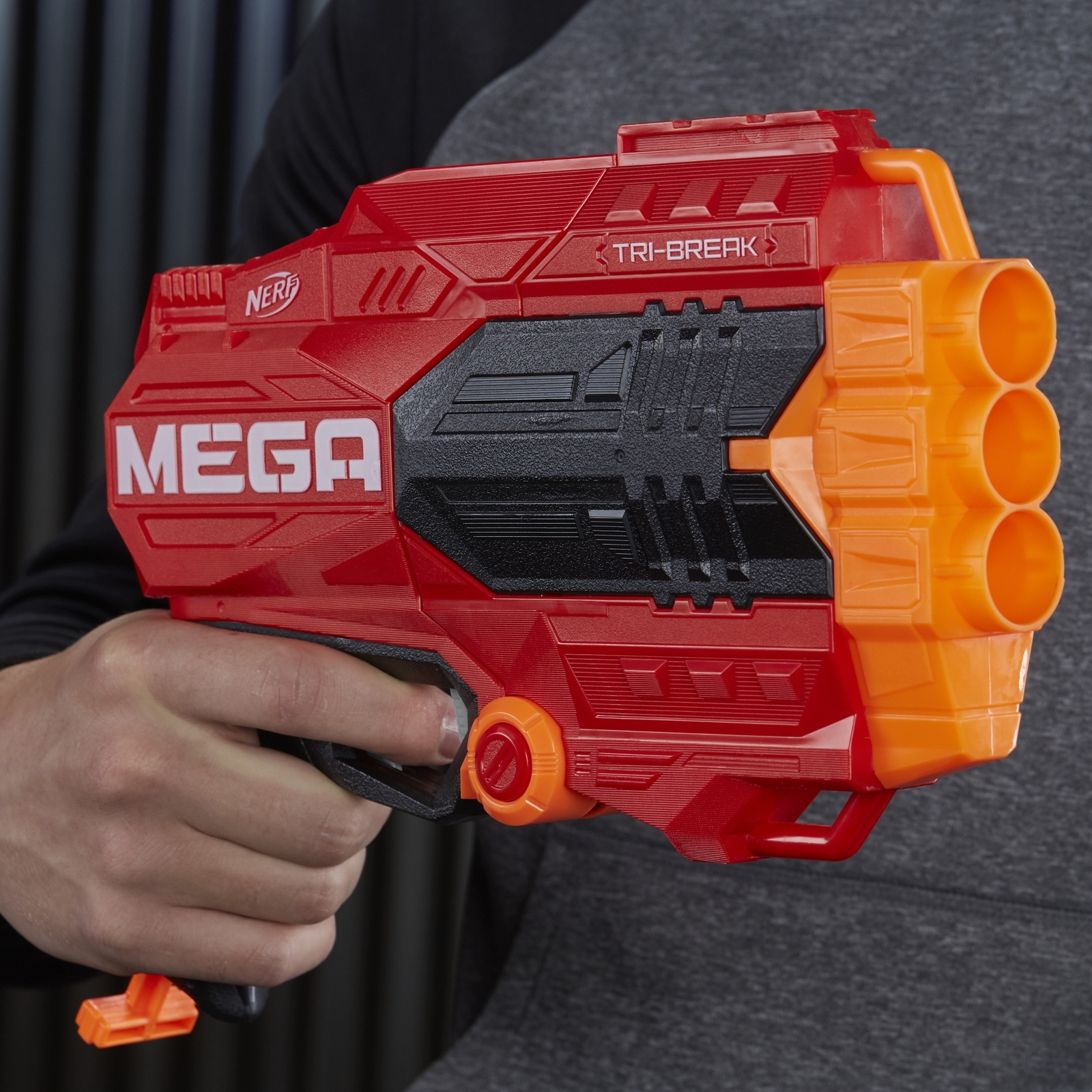 Бластер Nerf Mega Три-брейк - фото 10