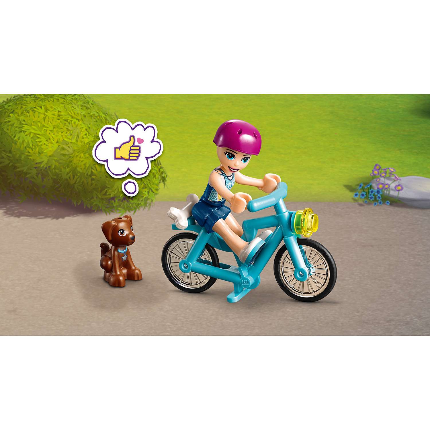 Конструктор LEGO Friends Багги с прицепом Стефани блочный - фото 8