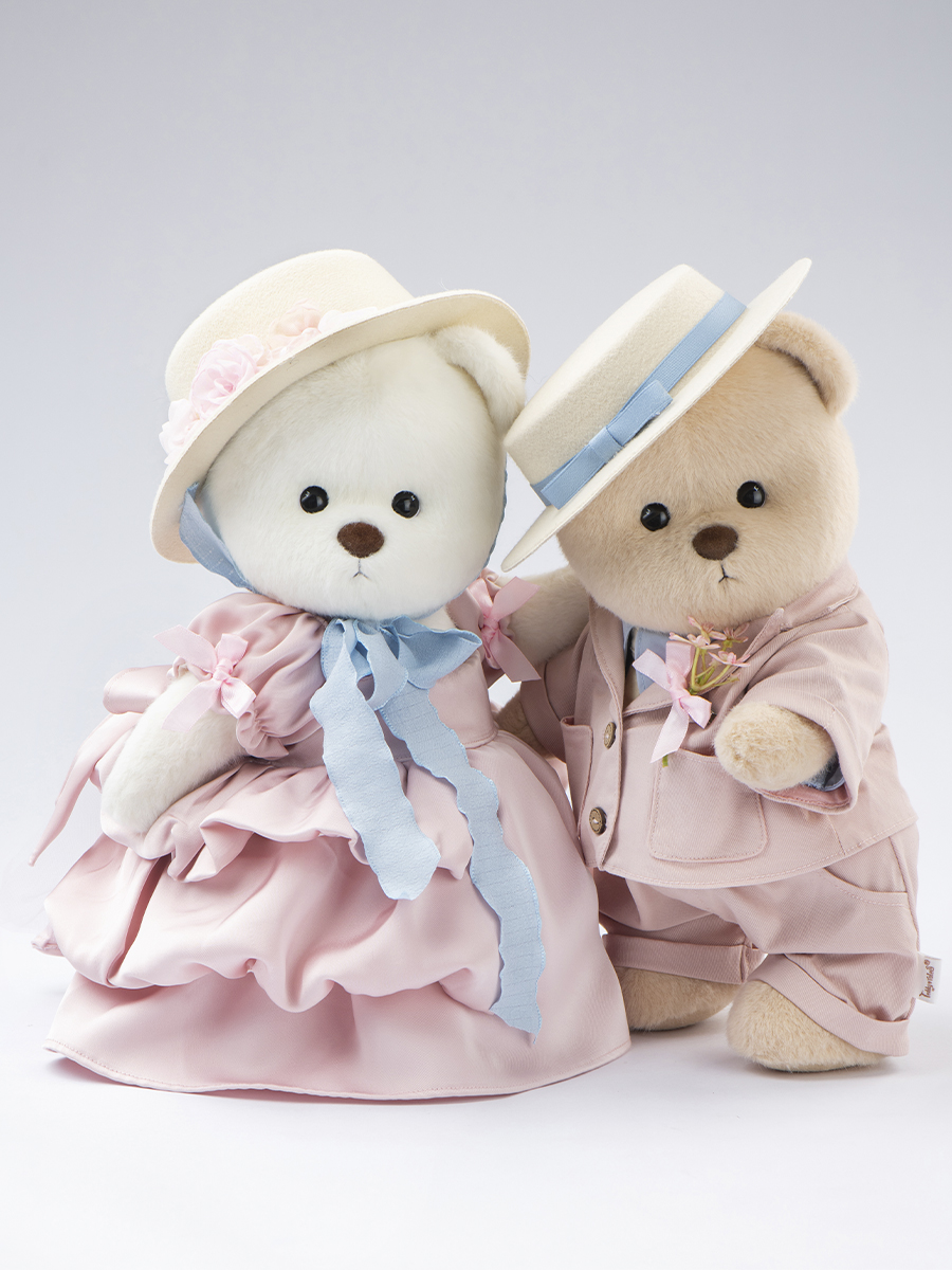 Мягкая игрушка TeddyTales Медведь Сладкая парочка M - фото 8