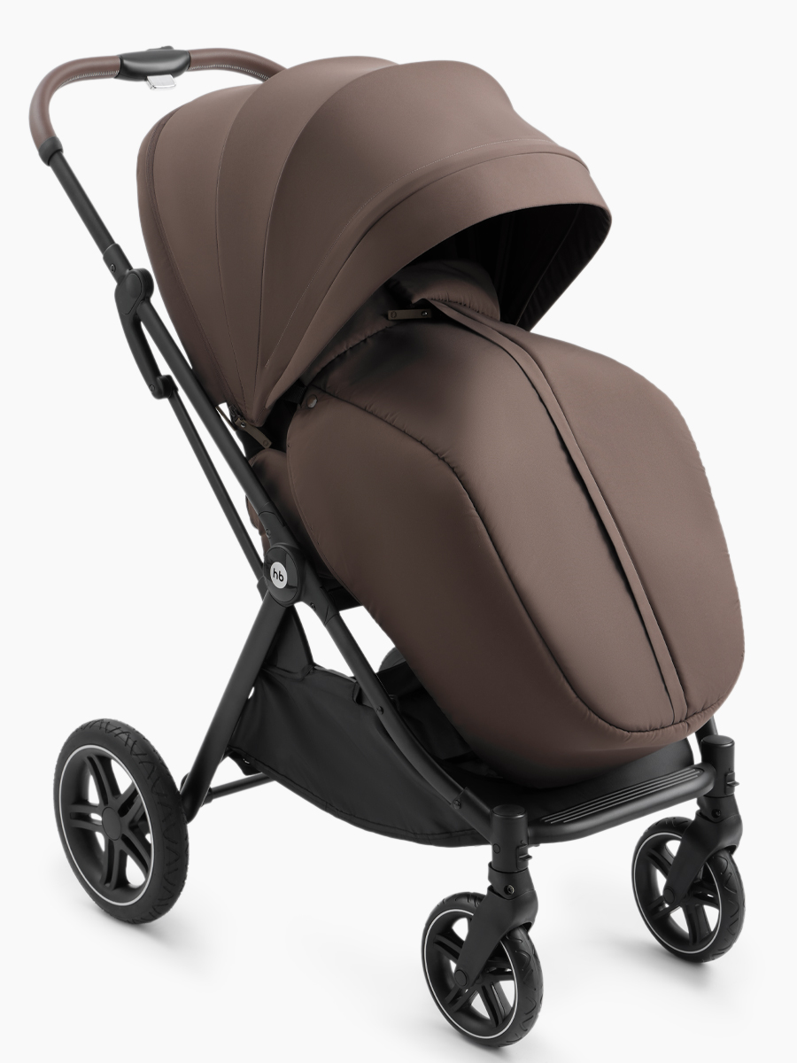 Коляска прогулочная Happy Baby Luna 360 коричневый - фото 2