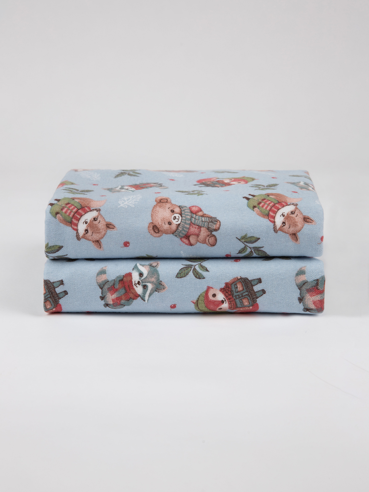 Пелёнка Чудо-Чадо Сыночку/Лес фланель 85х120 см 2 шт. - фото 11