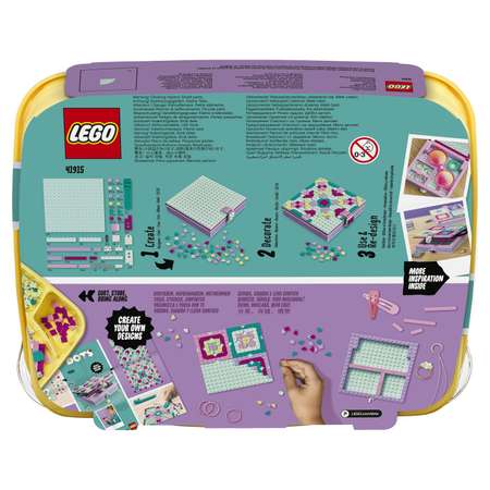 Конструктор LEGO DOTS Шкатулка для драгоценностей блочный