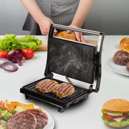 Электрический пресс-гриль ENDEVER Grillmaster 114