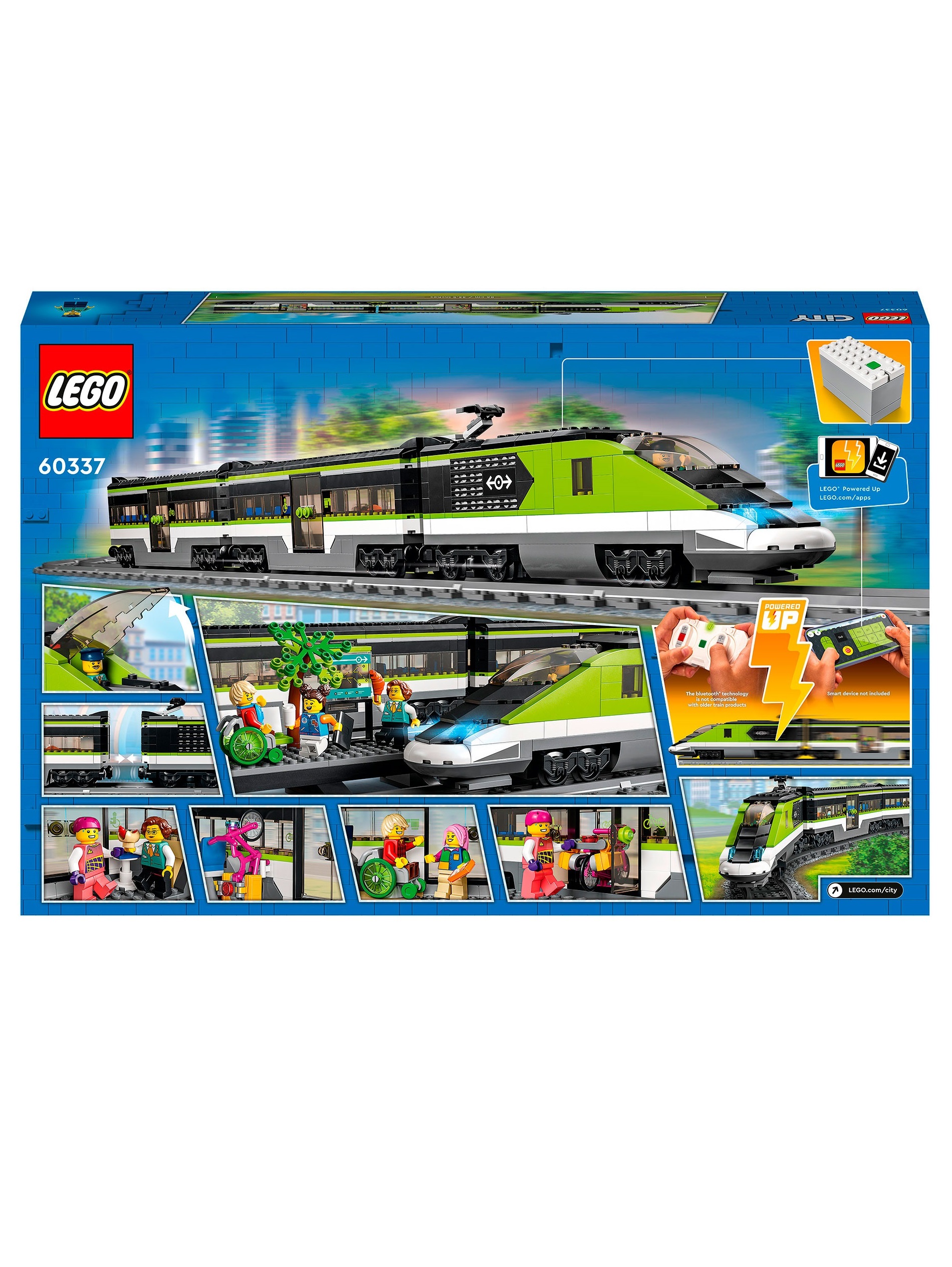 Конструктор LEGO City Пассажирский поезд экспресс 764 дет. - фото 3