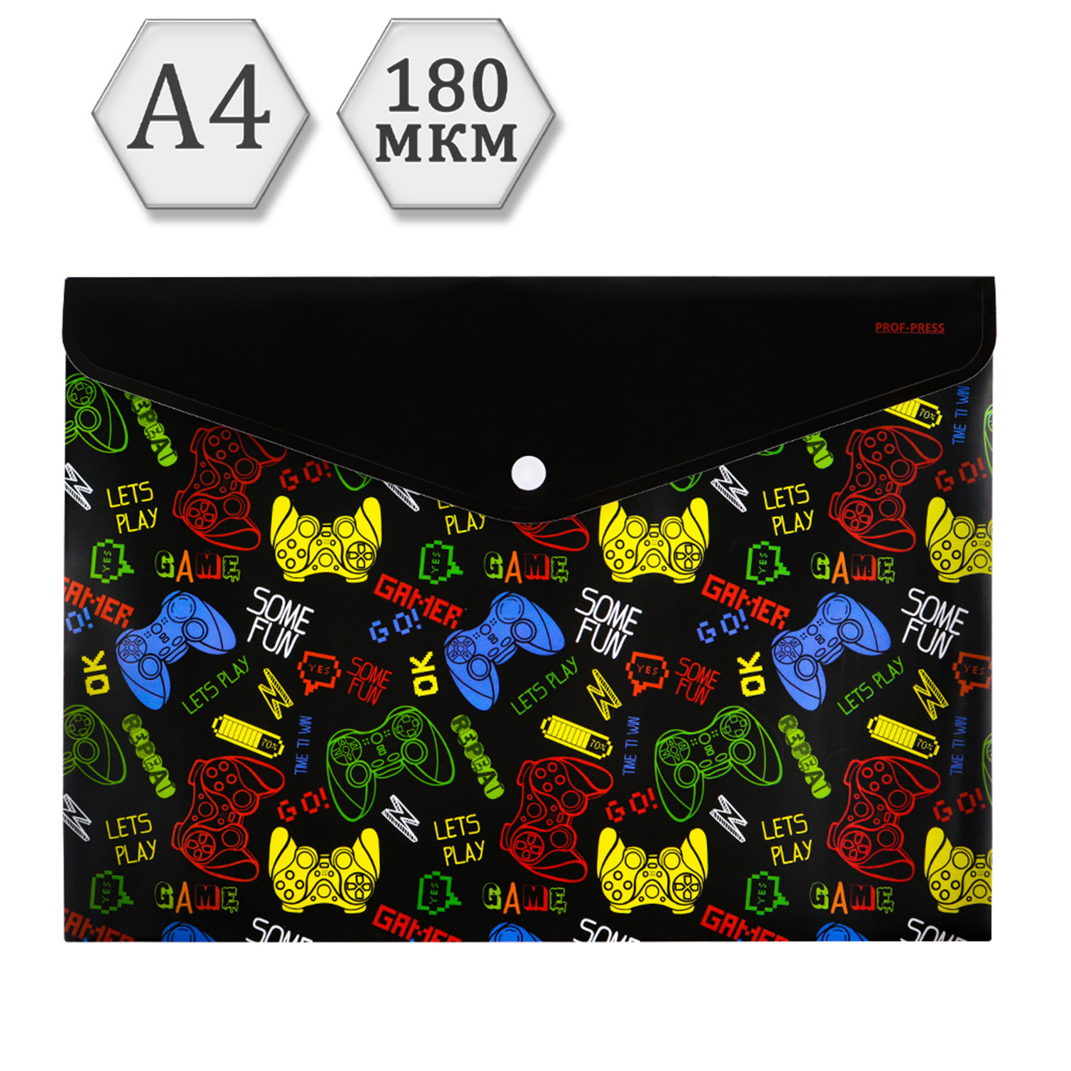 Папка с ручками Prof-Press А4 - фото 1