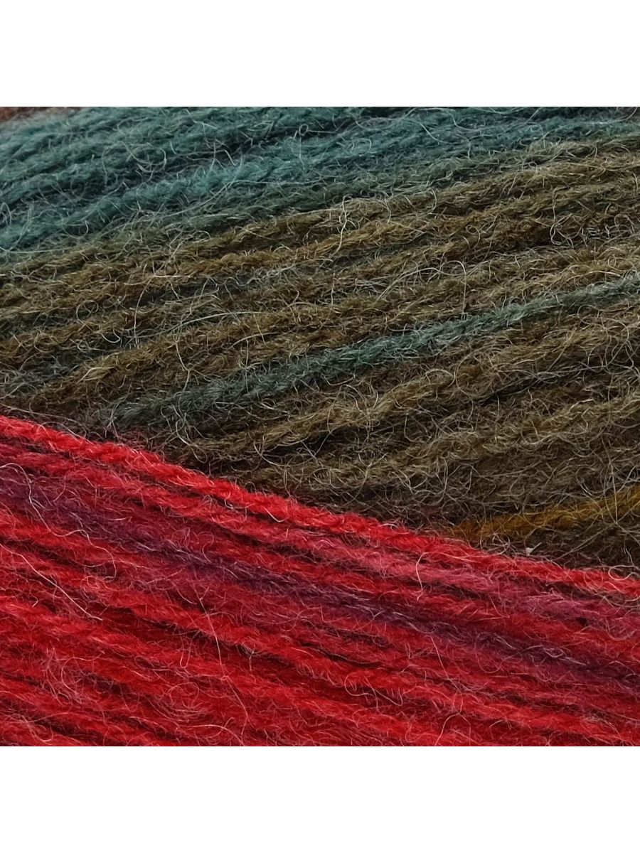 Пряжа Alize для вязания зимних вещей Angora Gold Batik 100 гр 550 м 5 мотков 3368 секционный - фото 7