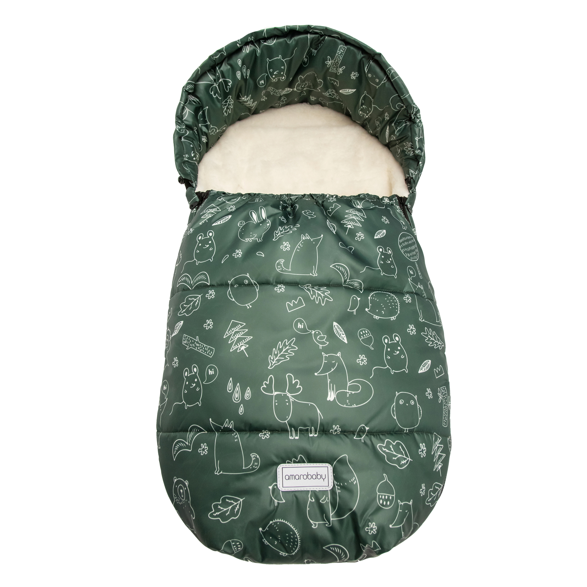 Конверт в коляску Amarobaby Snowy Baby - фото 12