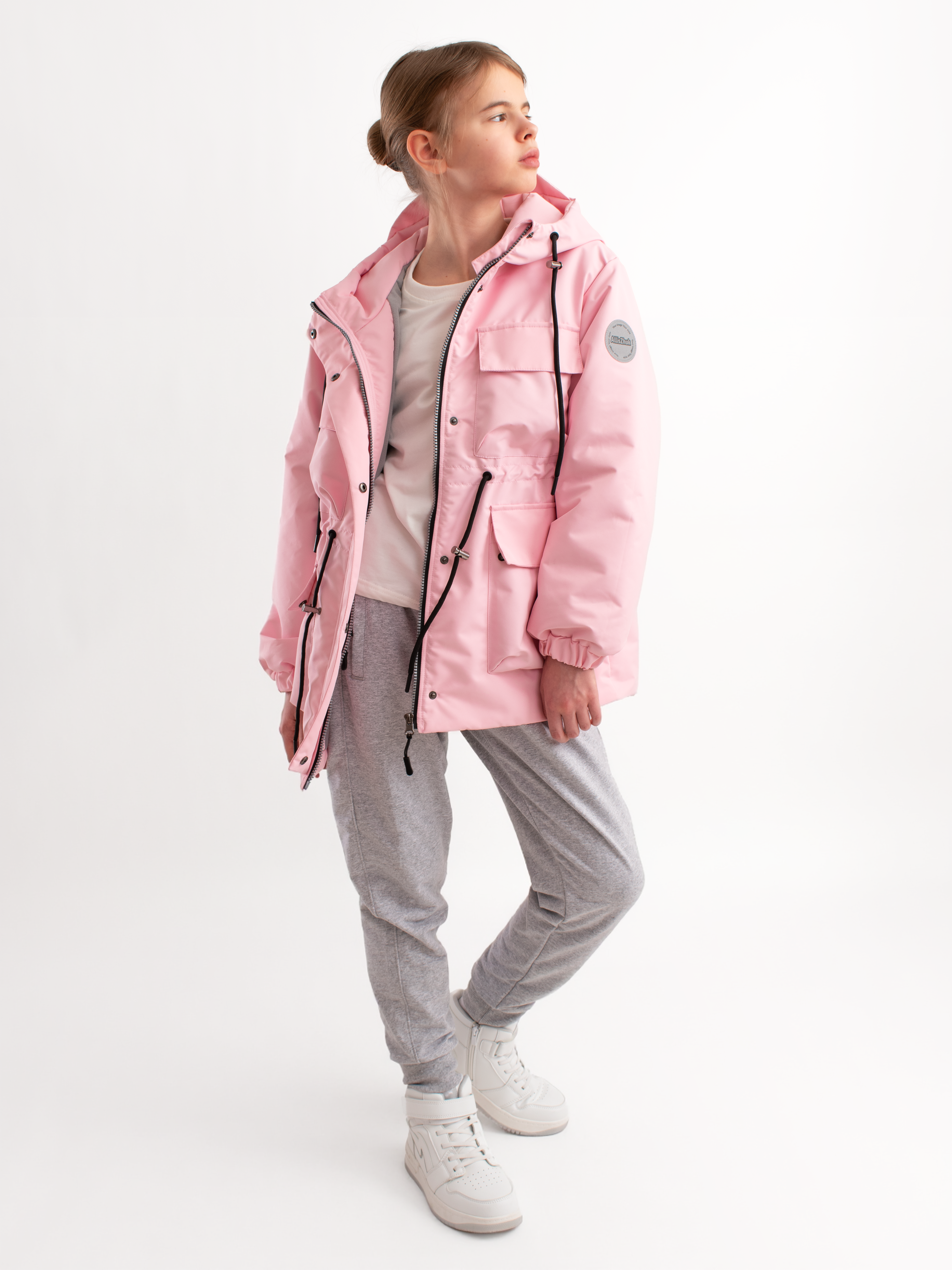 Куртка AllisZhuk 483-01 розовый - фото 4