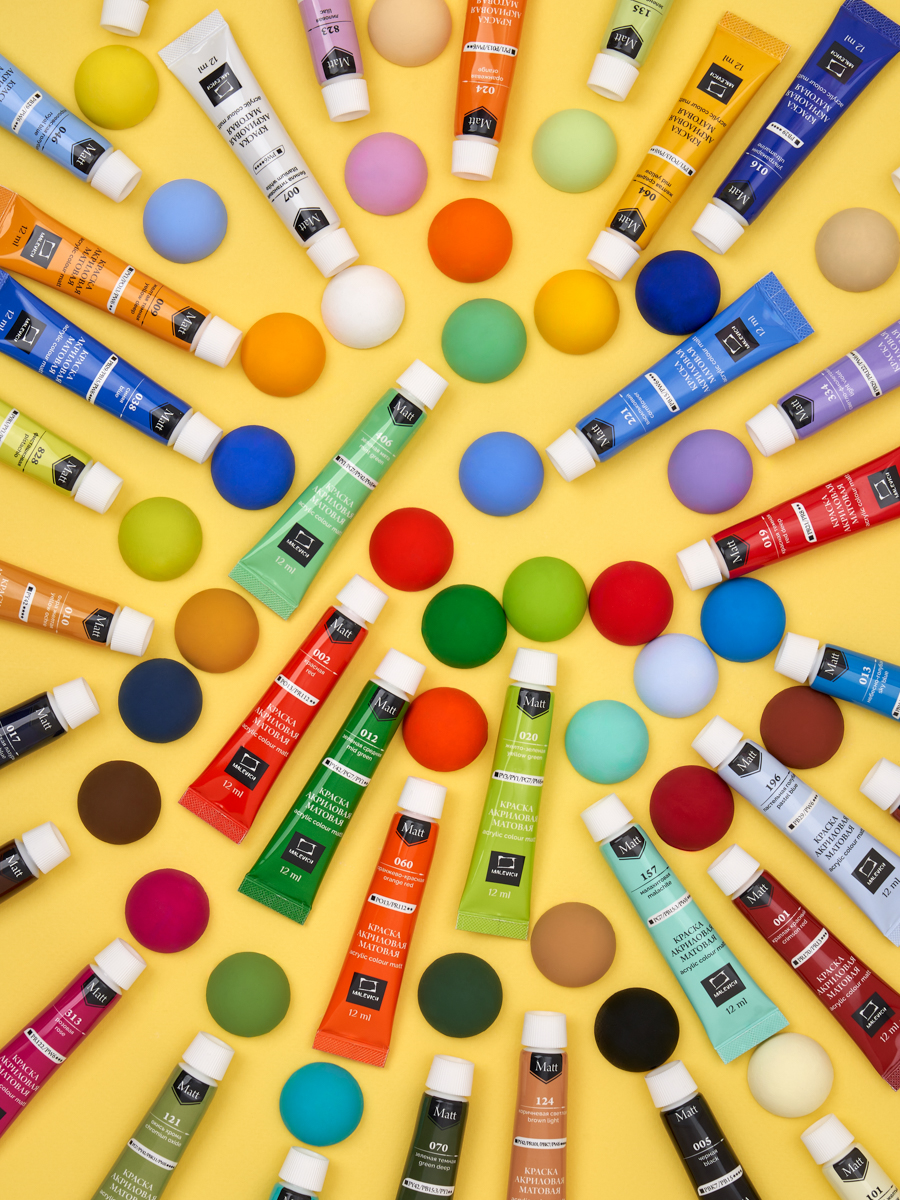 Краски акриловые Малевичъ 36 цв. - фото 15