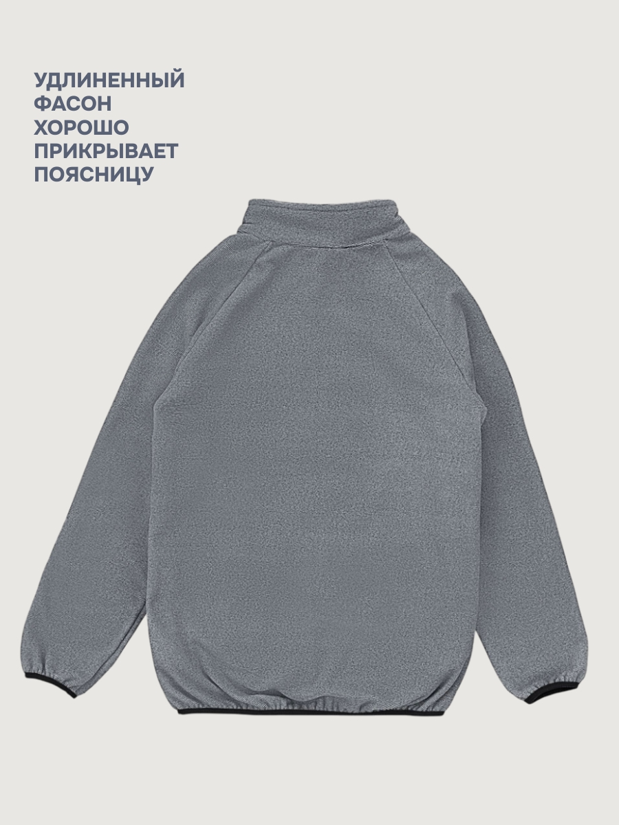 Толстовка NIKASTYLE 4т11724 темно-серый - фото 5