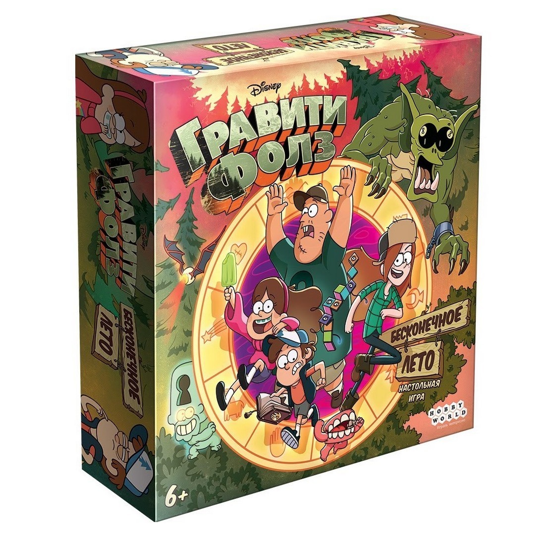 Настольная игра Hobby World Гравити Фолз Бесконечное лето - фото 2