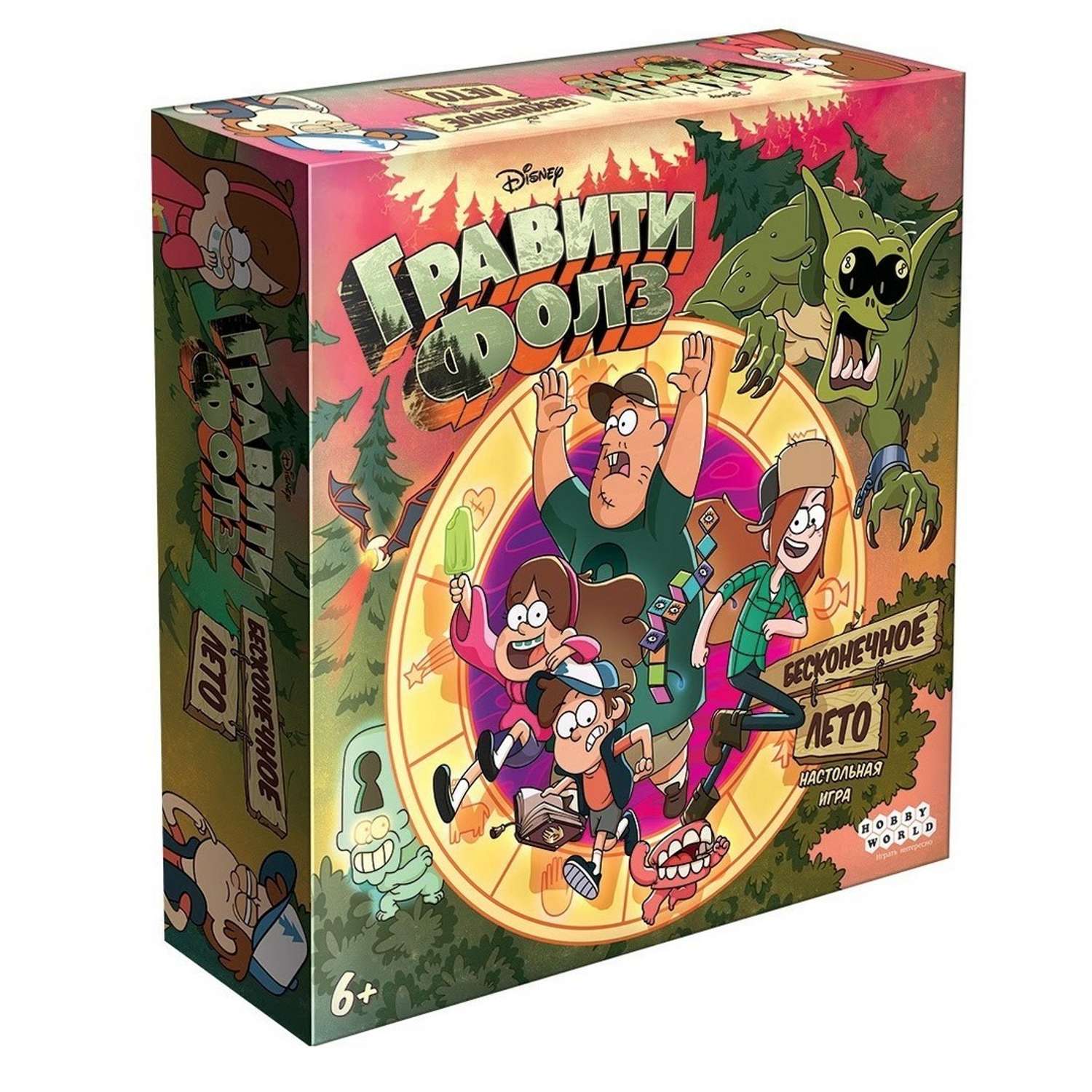 Настольная игра Hobby World Гравити Фолз Бесконечное лето - фото 2