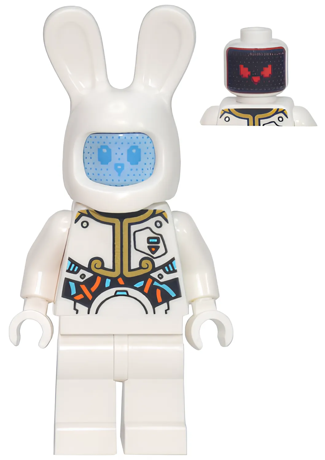 Изображение товара LEGO Минифигурка Lunar Rabbit Robot mk081 — коллекционная фигурка для поклонников LEGO Изображение товара LEGO Минифигурка Lunar Rabbit Robot mk081 — коллекционная фигурка для поклонников LEGO