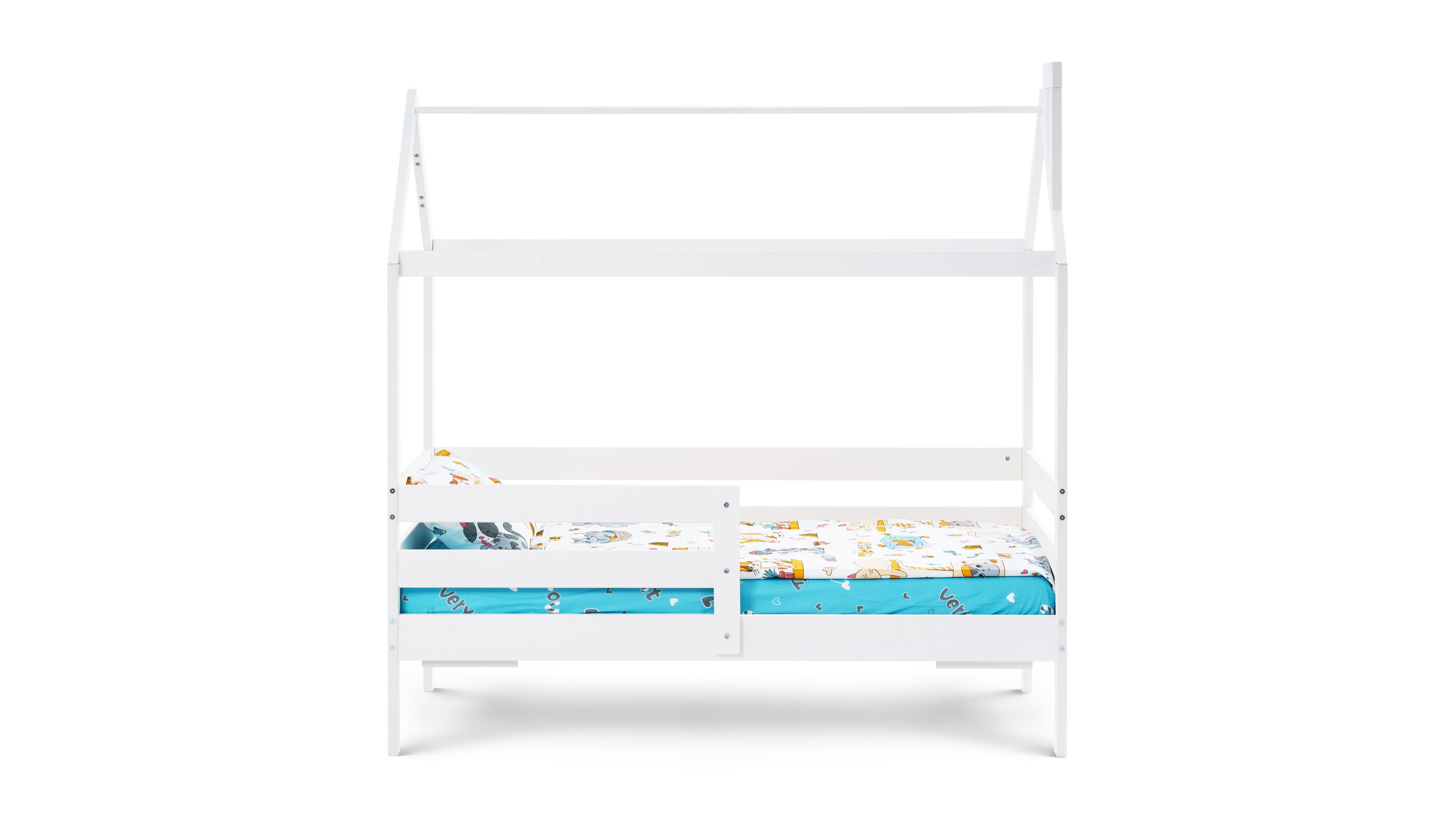 Кровать односпальная IKEA Ош (белый) - фото 7