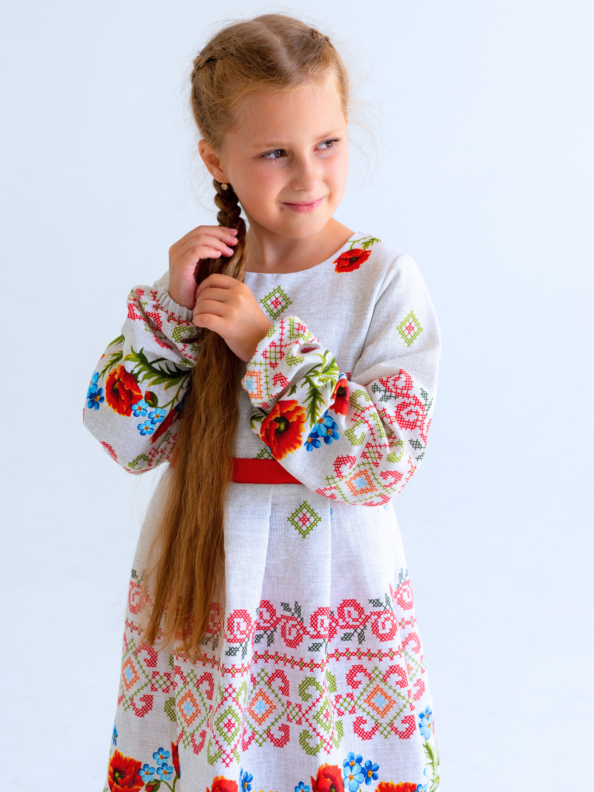 Платье MOUN платье_рогожка_дл/р_маки - фото 18