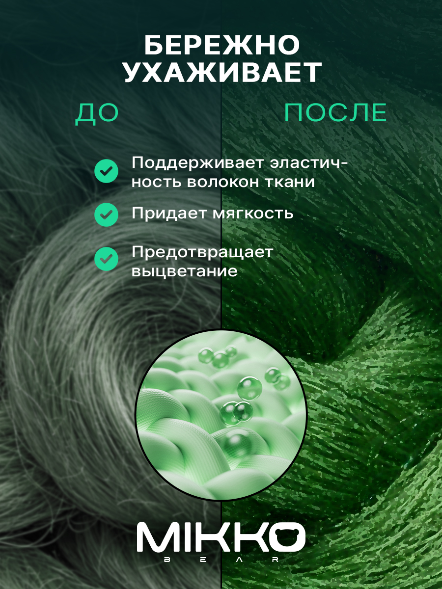 Гель для стирки Mikko Bear Детский 5 л 6 кг - фото 6