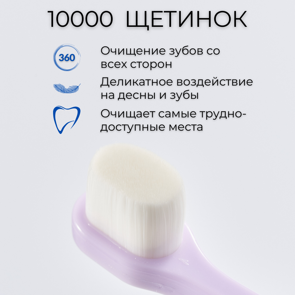 Зубная щетка классическая Чистый Зуб от 0 лет - фото 12