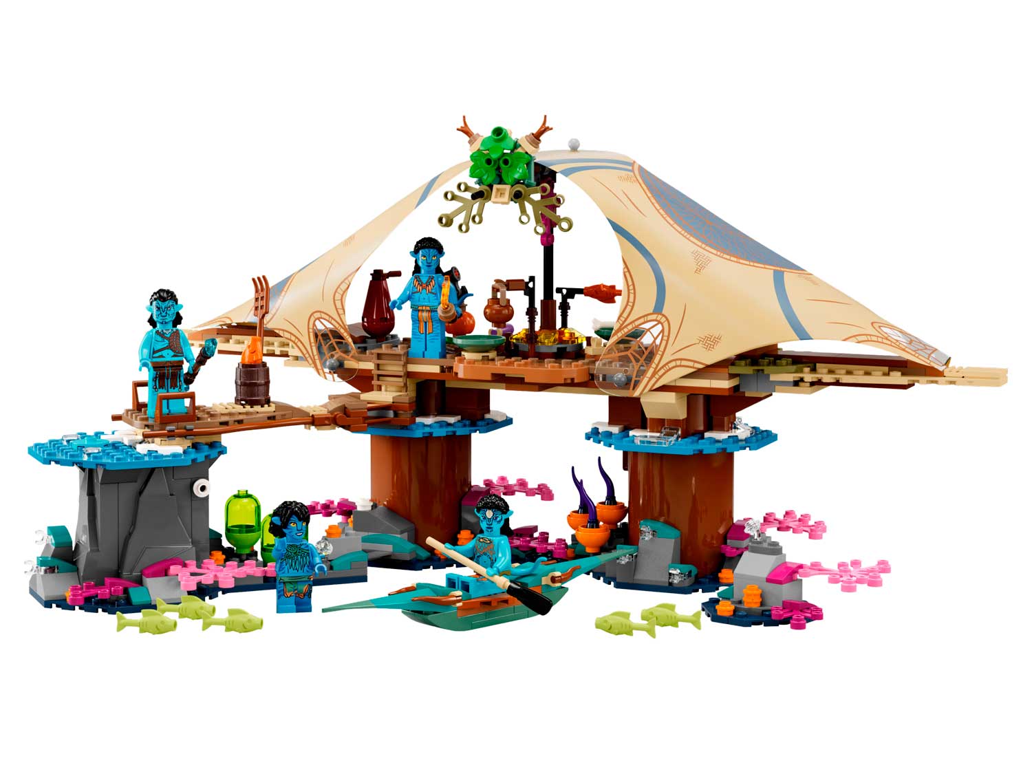 Конструктор LEGO Avatar Дом Риф Меткайна - фото 7