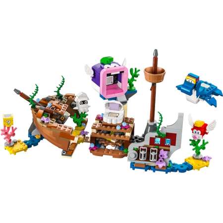Конструктор LEGO Super Mario Dorrie Shipwreck Adventure блочный