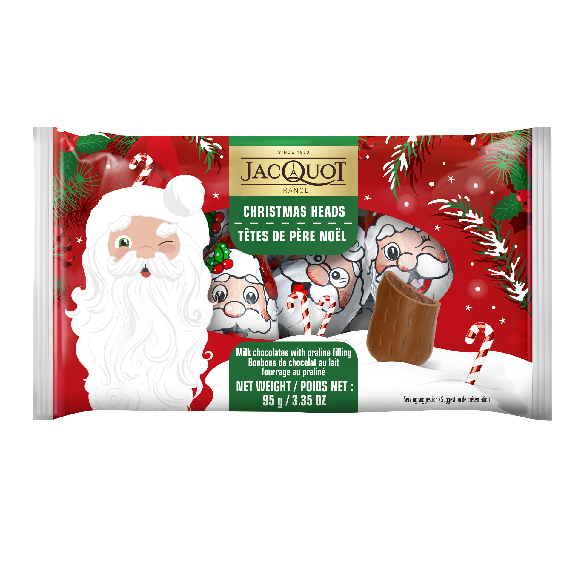 Шоколадные фигурки Jacquot Дед Мороз - фото 1