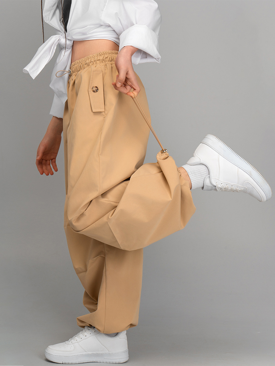 Брюки HappyFox HFI4514бежевый - фото 10