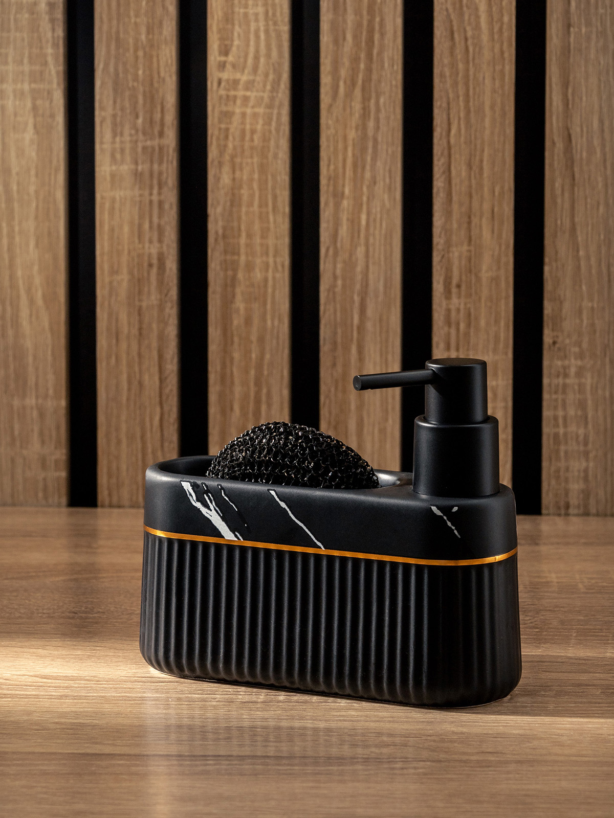 Дозатор DeNASTIA Черный - фото 1