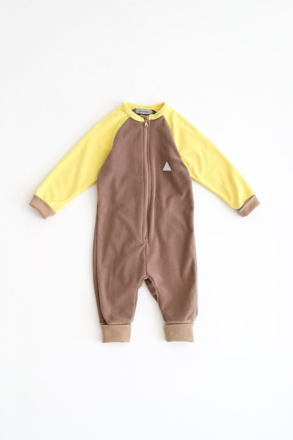 Комбинезон MINIDINO Т-К-011/ДКомбинезон-поддева детский Colour block мокко - фото 2