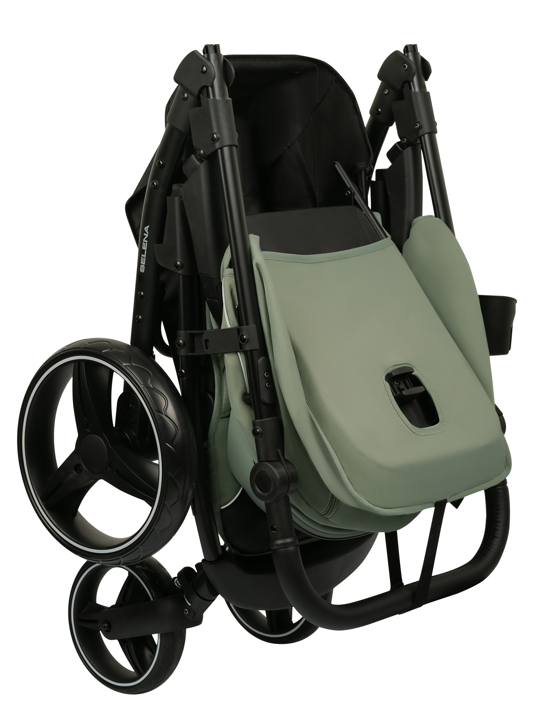 Коляска прогулочная JOVOLA SELENA 2026 всесезонная зеленый - фото 25
