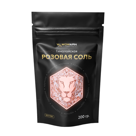 Гималайская розовая соль WowMan WMGF1012