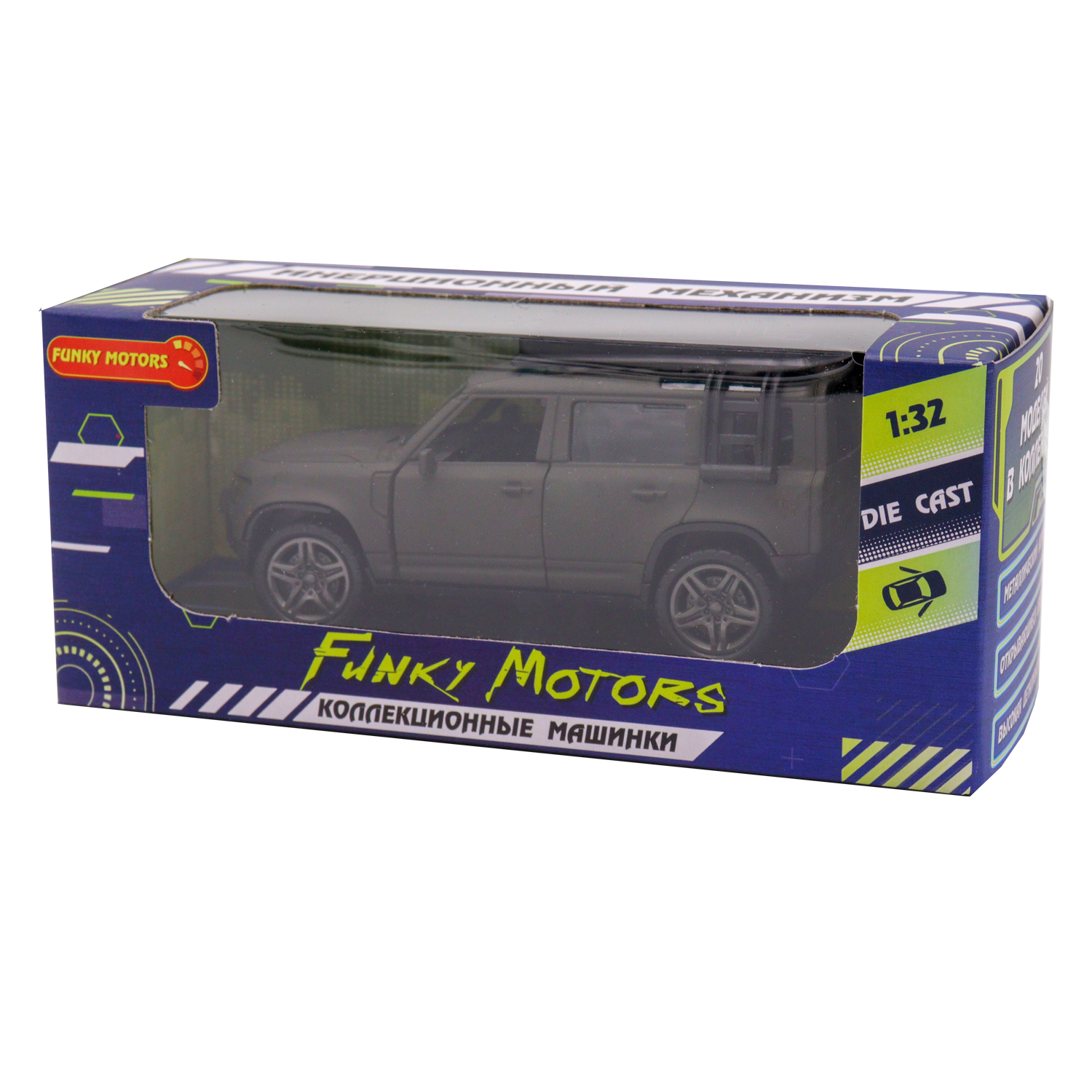 Автомобиль Funky Toys Внедорожник 1:32 FT1101-19 - фото 3