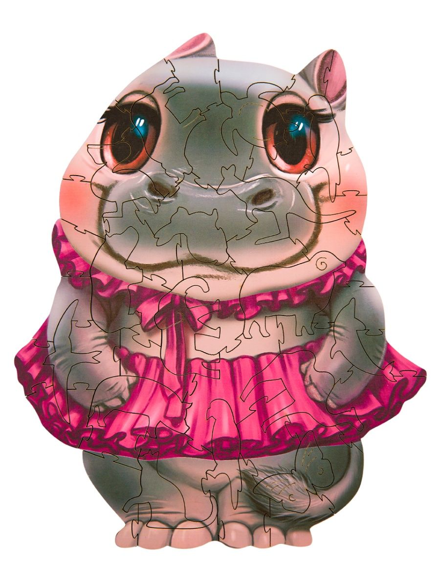 Пазл 1TOY деревянный - фото 1